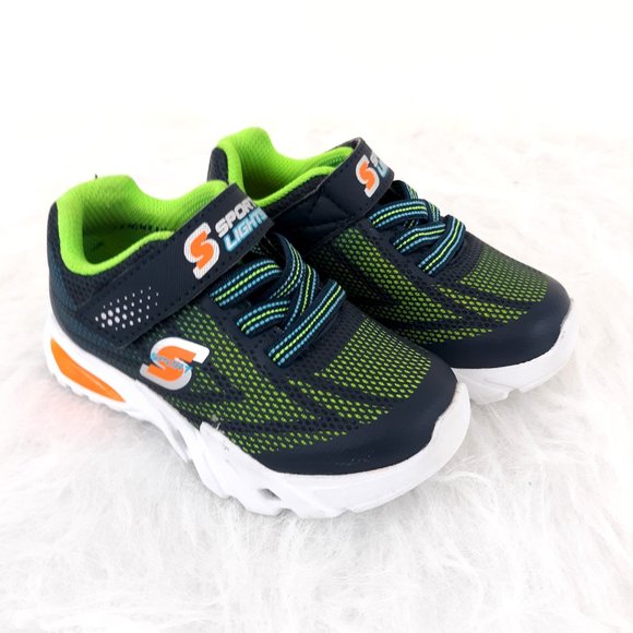 S Sport By Skechers Toddler Boys' Rylan Light-Up Sneakers - Lime Green 6T - Picture 2 of 7